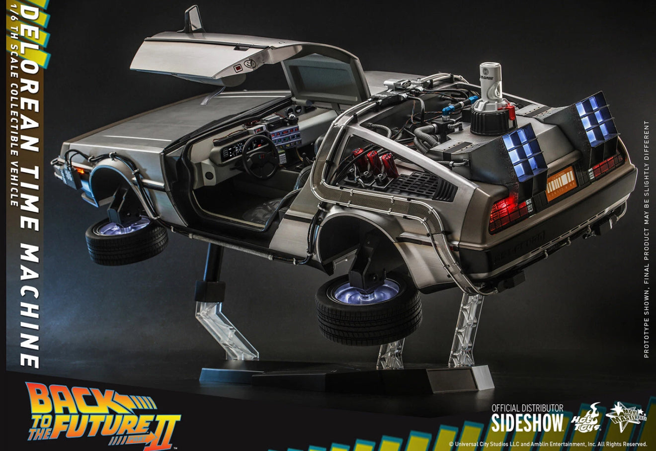 DeLorean Zeitmaschine Modell "Zurück in der Zukunft II"